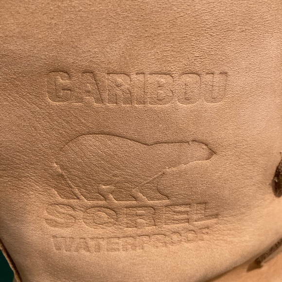Sorel Tan Caribou Waterproof Winter Boots 11 - Picture 14 of 16
